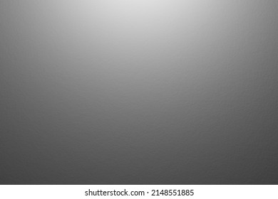 Silver Color Texture. Abstract Rough Background With Light Coming From Top. Gradient Example