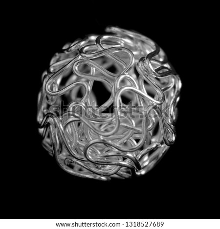 Silver Crafting Bead