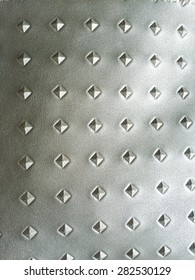 Silver Diamond Shap Texture Background