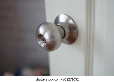 circular door handles