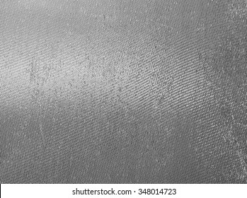 Silver Fabric Texture Abstract Background