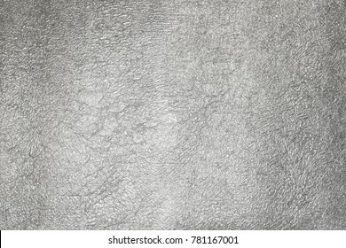Silver Foil Shiny Metalic Texture Background