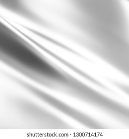 Silver foil texture background. Silver Background, Silver Texture, Silver Gradient background, Foil background, Shiny and metal steel gradient. - Shutterstock ID 1300714174