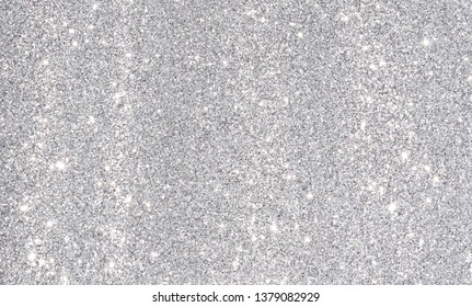 sparkle silver glitter background