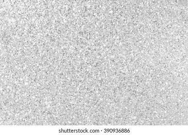 Silver Glitter Texture Background