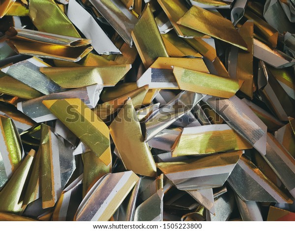 Silver Gold Paper Chinese Funeral Rituals Stock Image Download Now