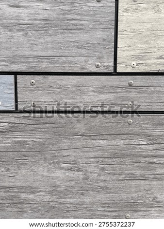 Silver Grey Wall Panel With Horizontal And Vertical Parallel Lines 