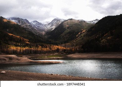 Silver Lake In Utah Mountains