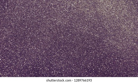 Silver Lurex On Purple Fabric
