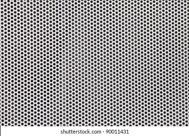 silver metal grate background