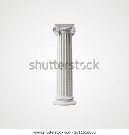 Silver metal nail file with loop handle on white background