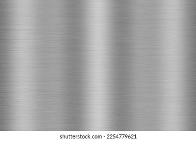 Silver metal texture of brushed stainless steel plate with the reflection of light. - Powered by Shutterstock