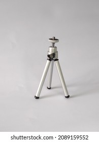 Silver Mini Tripod For Photography