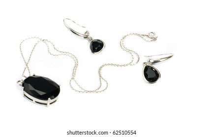 black stone jewelry