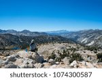 Silver Pass on the John Muir Trail in the Sierra Mountains in California
