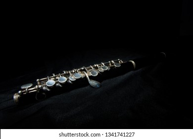 Silver Piccolo Instrument Music