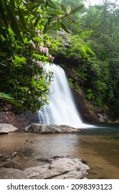 Silver Run Falls In Nantahala National Forest