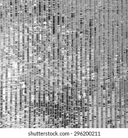 Silver Sequins Seamless Background