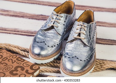 Silver Shoes Italian Shoes Women Shoes