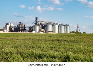 Agroprocessing Plant Processing Silos Drying Cleaning Stock Photo (Edit ...