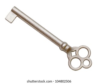 Silver Skeleton Key