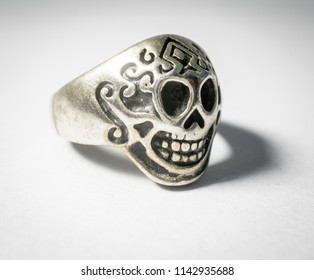 Silver Skull ring