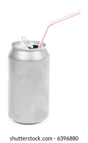 Silver Soda Can Close Shot Stock Photo 6636622 | Shutterstock