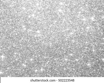 Silver Sparkle Wallpaper for Christmas - Shutterstock ID 502223548