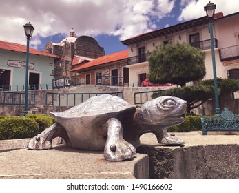 Silver Turtle In Real Del Monte