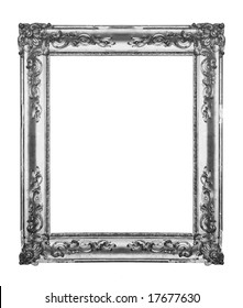 Silver Vintage Ornate Frame, Similar Available In My Portfolio