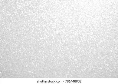 Silver And White Glitter Texture Christmas Abstract Background