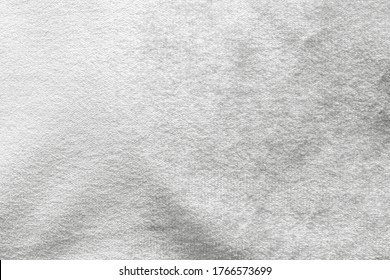 Silver White Velvet Background Or Velour Flannel Texture Made Of Cotton Or Wool With Soft Fluffy Velvety Satin Fabric Cloth Metallic Color Material   