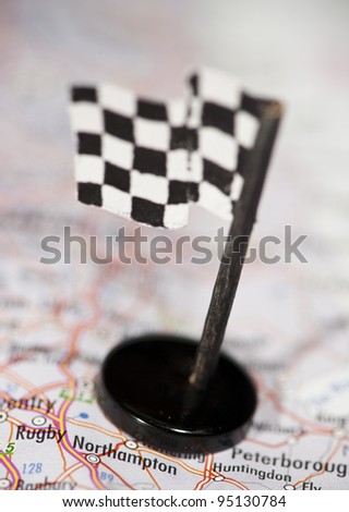 Silverstone race track destination