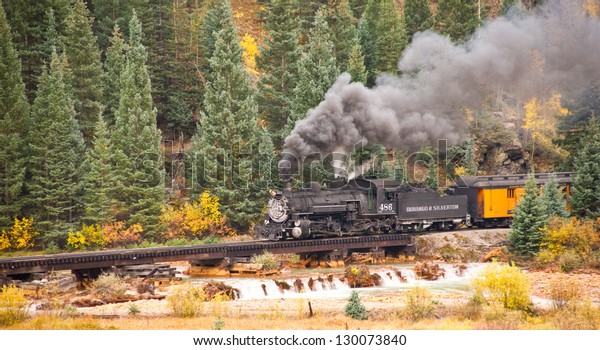 Silverton Colorado September 30 Durango Silverton Stock Photo 130073840 ...