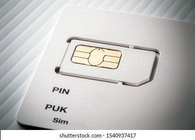 
SIM CARD - Pin & Puk 