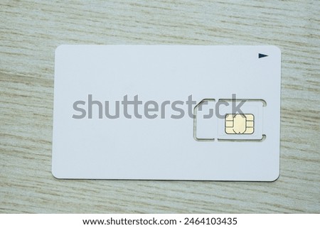 SIM card. SIM card replacement. close-up