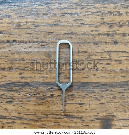 sim ejector located on the table