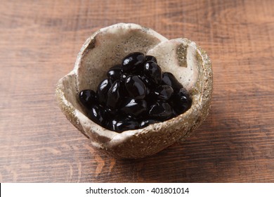 Simmered Black Beans