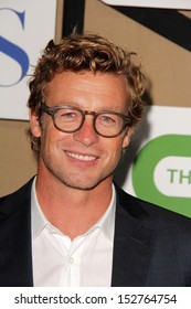 Simon Baker At The CBS, Showtime, CW 2013 TCA Summer Stars Party, Beverly Hilton Hotel, Beverly Hills, CA 07-29-13