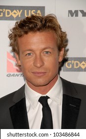 Simon Baker At The G'Day USA Australia Week 2010 Black Tie Gala, Kodak Theater, Hollywood, CA. 01-16-10