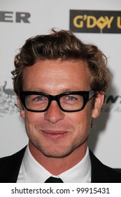 Simon Baker At The G'Day USA Australia Week 2011 Black Tie Gala, Hollywood Palladium, Hollywood, CA. 01-22-1