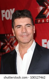 Simon Cowell At The X Factor Season Finale, CBS Television City, Los Angeles, CA 12-22-11