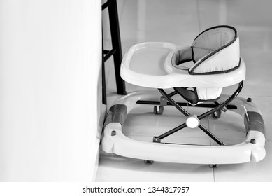 baby walker black and white