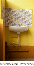 simple basin in the house
