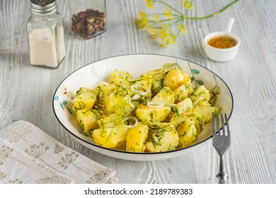Una sencilla ensalada patatas