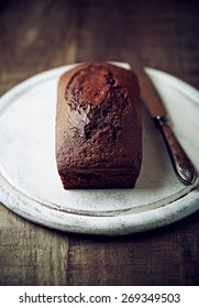 Simple Chocolate Cake - Shutterstock ID 269349503
