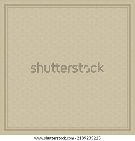 Simple design with monogram pattern and earth tone color for your daily wear hijab 