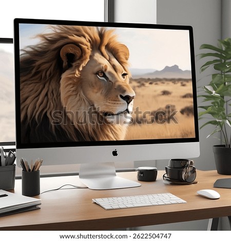 simple desktop background design template