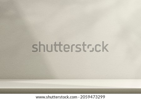 Simple product backdrop with shadow