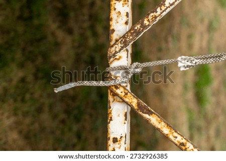 A Simple Rope Fastened to a Corroded Pole The Concept of Boundary